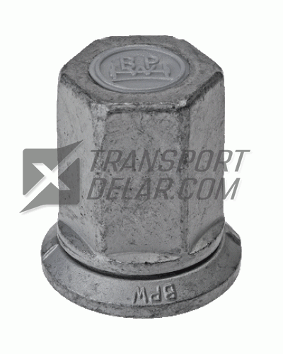 Hjulmutter M22x1,5, 33mm, Kupolmutter - BPW/SAF