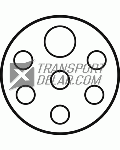 Adapter/Spänningsomvandlare 12-24V, 7-polig