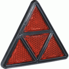 Triangelreflex Röd 175x155mm
