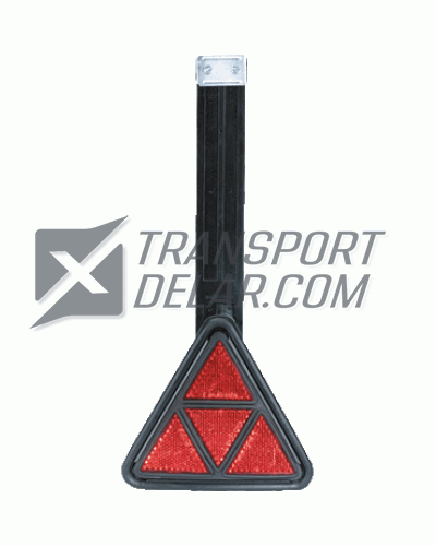 Triangelreflex Röd 188x430mm