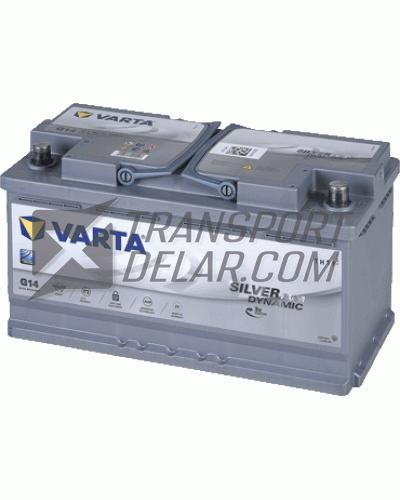 Startbatteri 12V 95Ah G14/A5 Silver Dynamic AGM