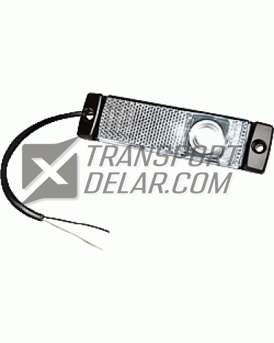 Positionsljus LED vit 500mm kabel