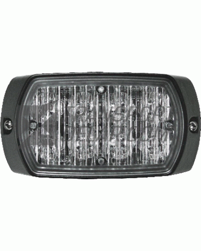 Blixtljus LED 8 Dioder, Gul, 12-24V