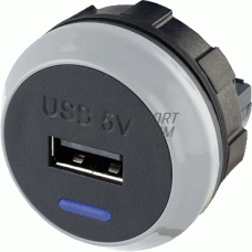 USB uttag 12/24V, 1-port